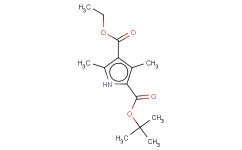 3,5-DIMETHYLPYRROLE-2,4-DICARBOXYLIC ACID 2-T-BUTYL ESTER-4-ETHYL ESTER